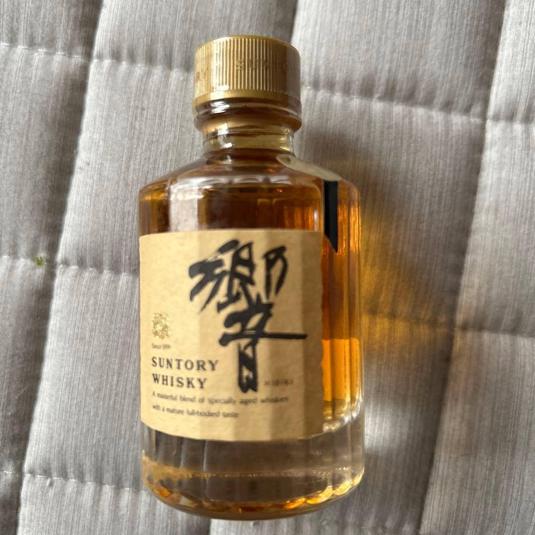 旧ラベルSUNTORY [響]ゴールドキャップ ミニボトル 50ml 43