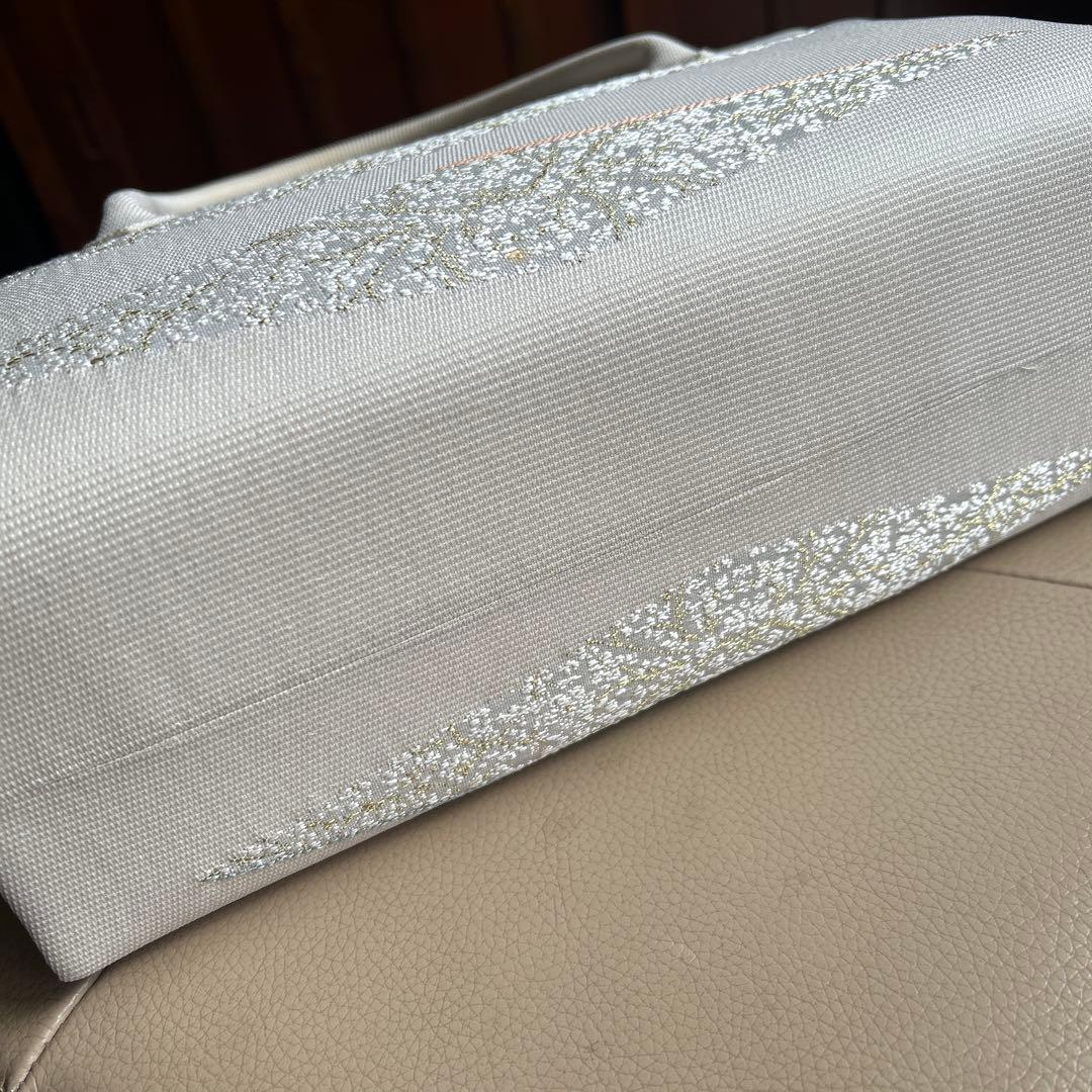 京都　伊と忠　和装バッグ　正絹　利休バッグ