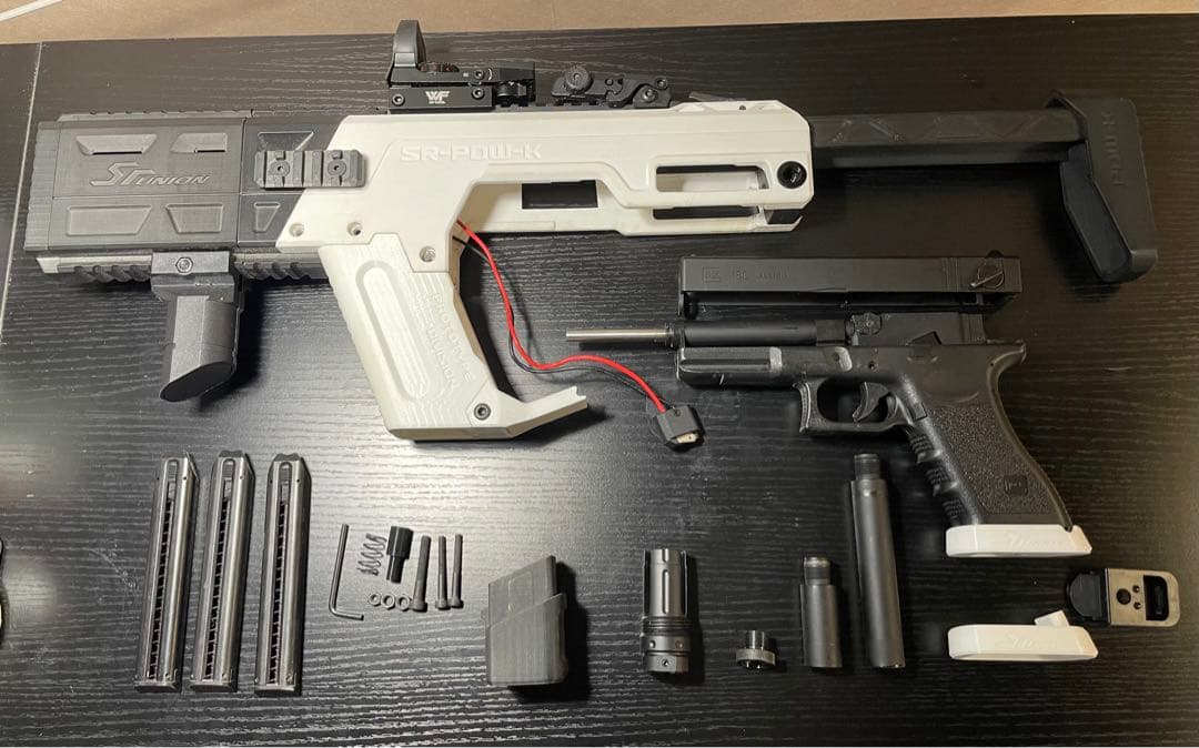 東京マルイGlock18c コンバージョンキットカスタム 【注意】