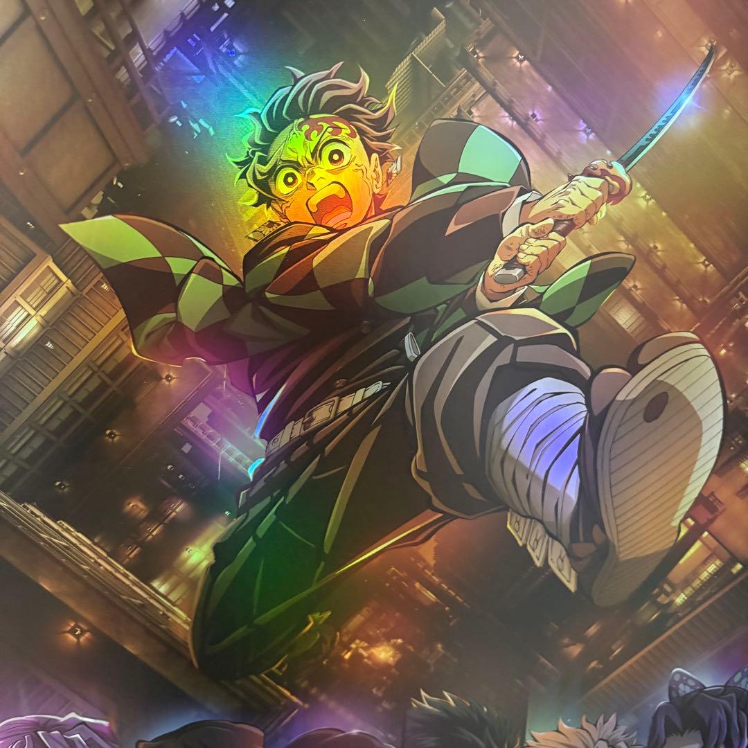 ウ*ス様 鬼滅の刃 台湾 IMAX 特典 A3 ビジュアルカード 入場特典