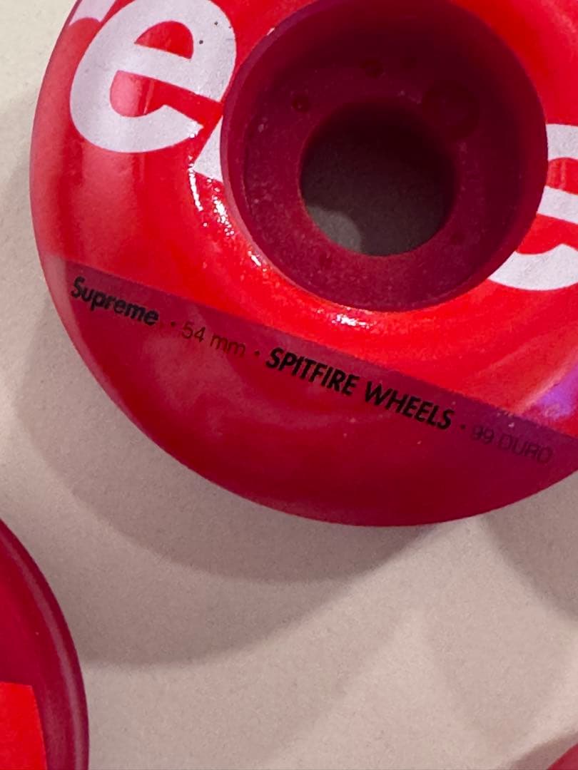 スケートボード Supreme Spitfire Wheels (Set of 4) 54mm