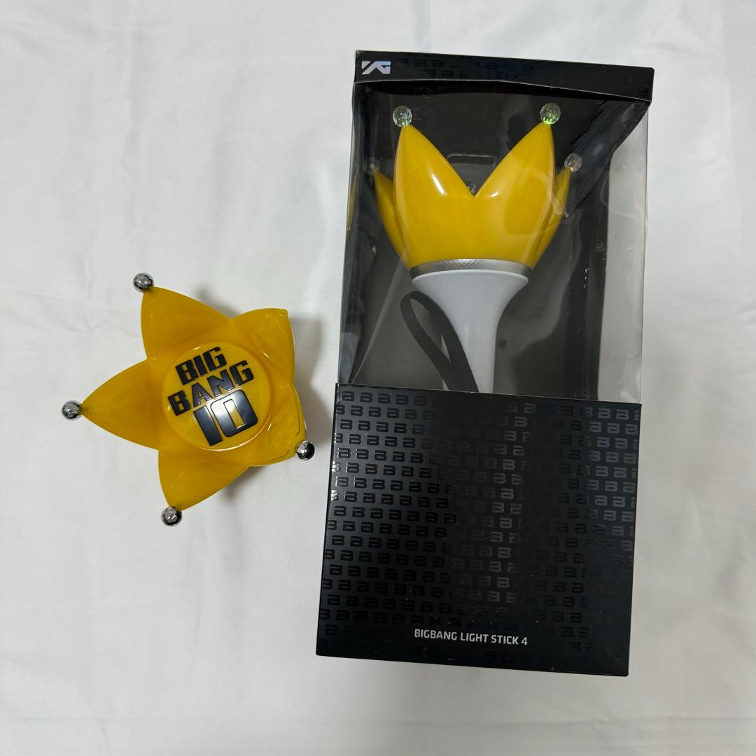 BIGBANG ペンライト韓国版 Ver.4 ホワイト 10周年 ヘッド