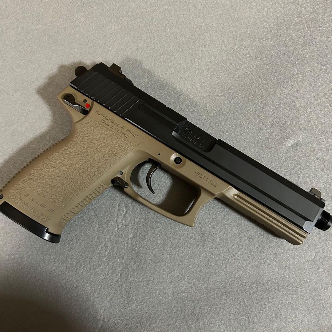 KSC Mk 23 タンカラー　CO2ガスブローバック　スペアマガジン付属