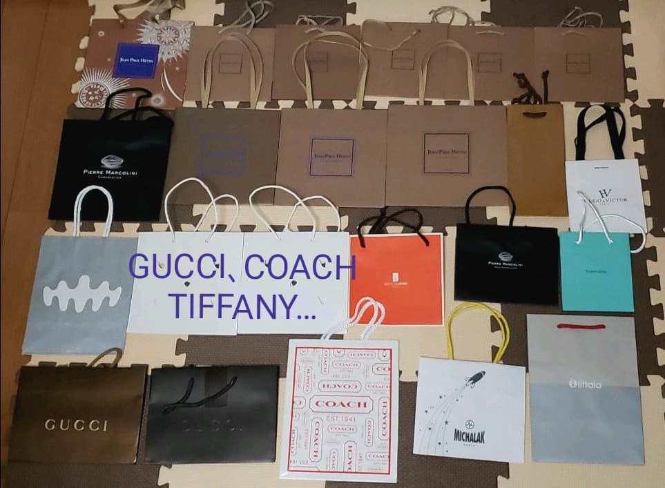 海外ブランドショップ袋 The ZdG Personalised Bag, Center Line in Large – Z.d.G. by Zoë de