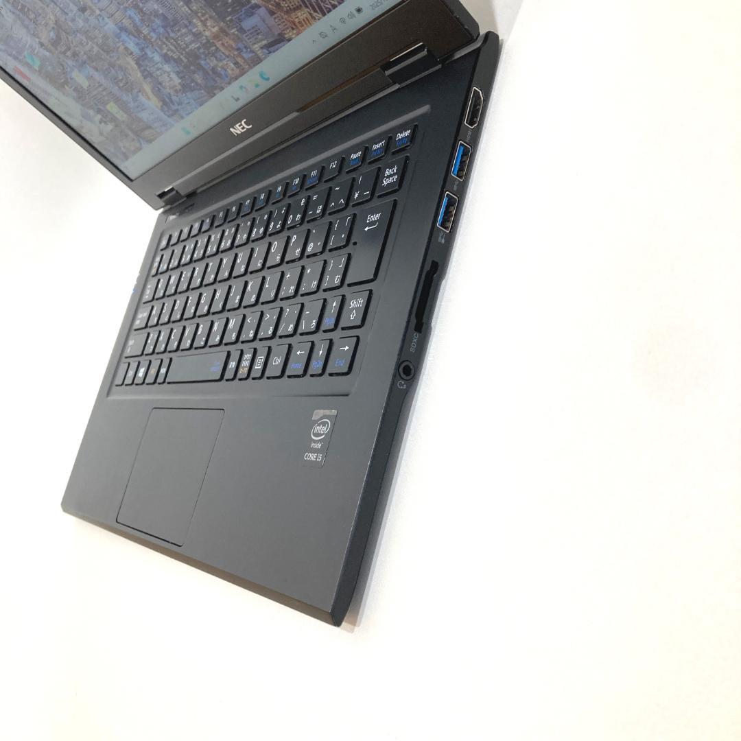 初心者向け✨快速i5・薄型・超軽量✨黒✨すぐ使えるノートパソコン◇