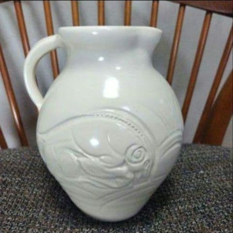 スージークーパー、超レアー、超美品、アールデコ「リーピングディア」花びん/水差し