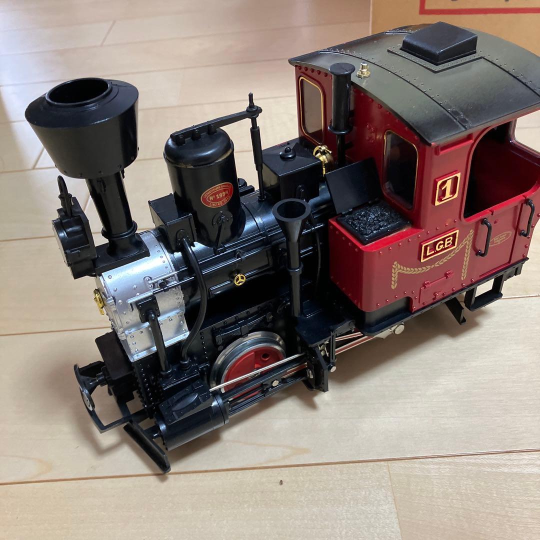 送料込　Gゲージ　レーマン　LGB 機関車　動作確認済 記念限定塗装　入手困難
