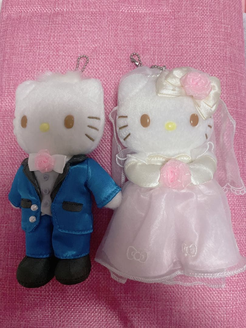ハローキティ ダニエル ウェディング ぬいぐるみセット