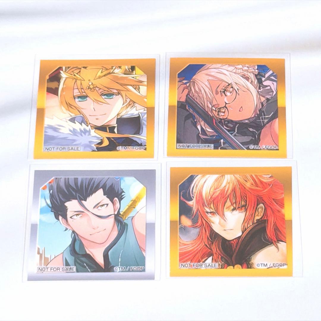 FGO 最終再臨展 選択画面風ステッカー 4点セット - メルカリ