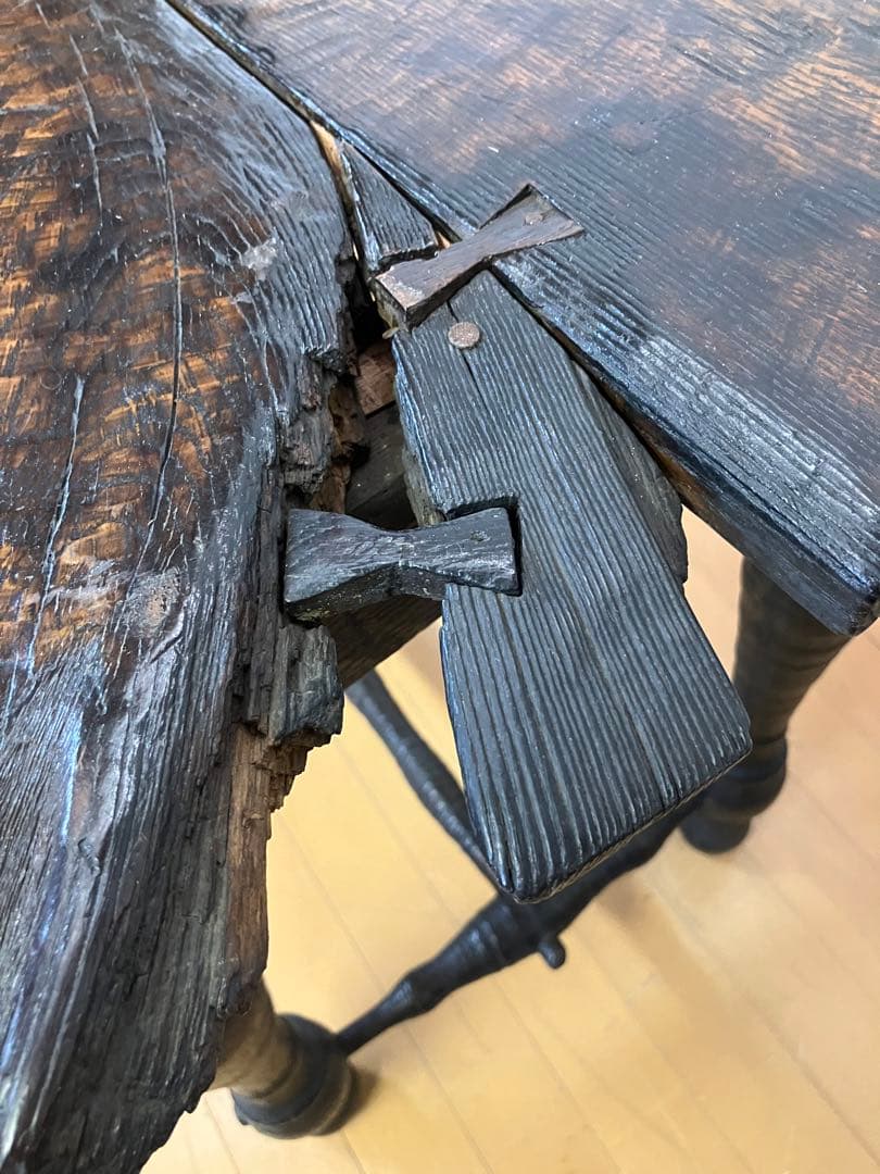 アンティーク/ヴィンテージ テーブル 無垢材 古材 検】英国アンティーク