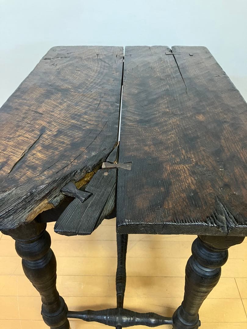 アンティーク/ヴィンテージ テーブル 無垢材 古材 検】英国アンティーク