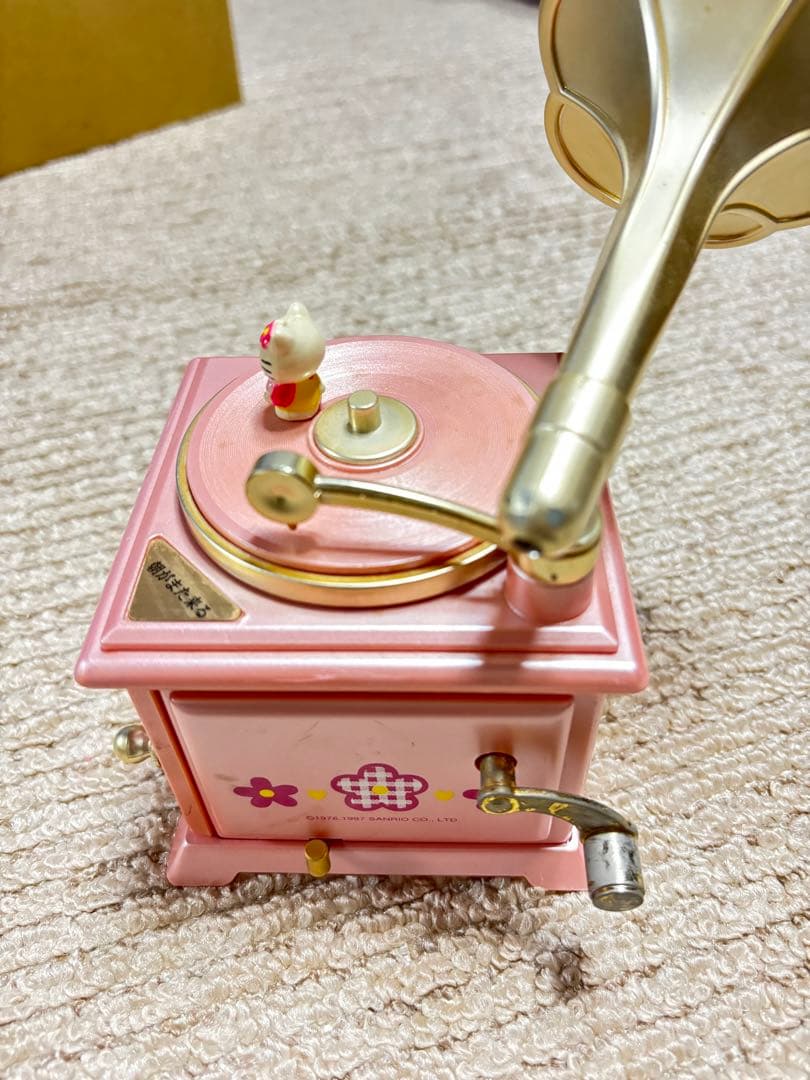 ハローキティ オルゴール ジュエリーボックス レトロ-直販半額