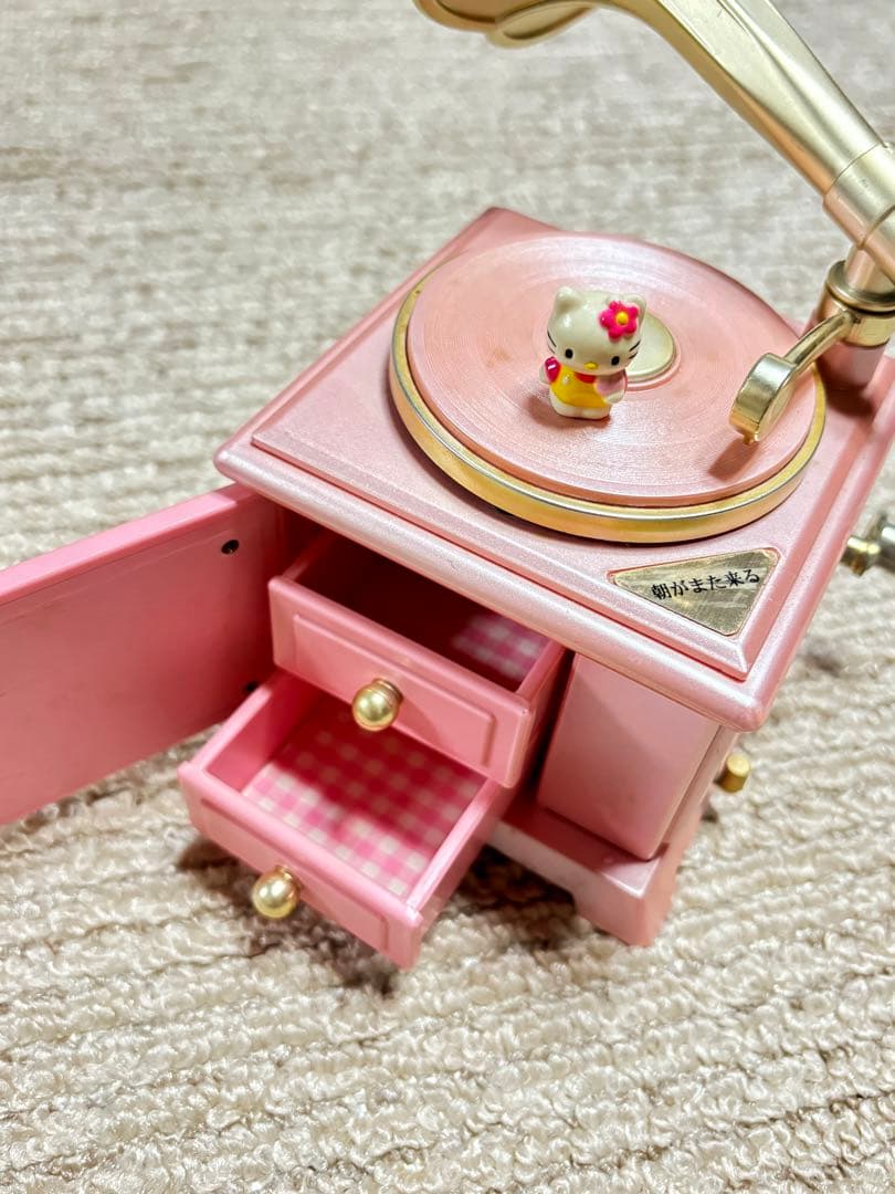 ハローキティ オルゴール ジュエリーボックス レトロ-直販半額