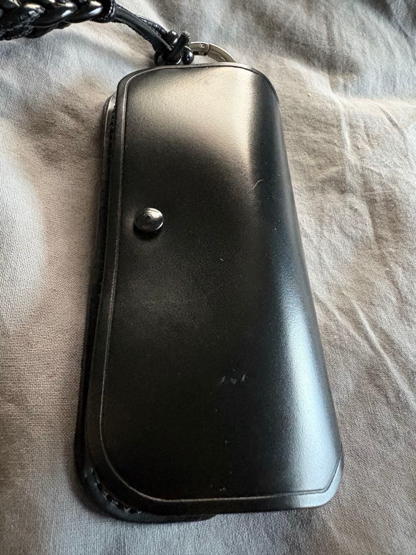 BLANC.. / レザーアイウェアケース / ブラック