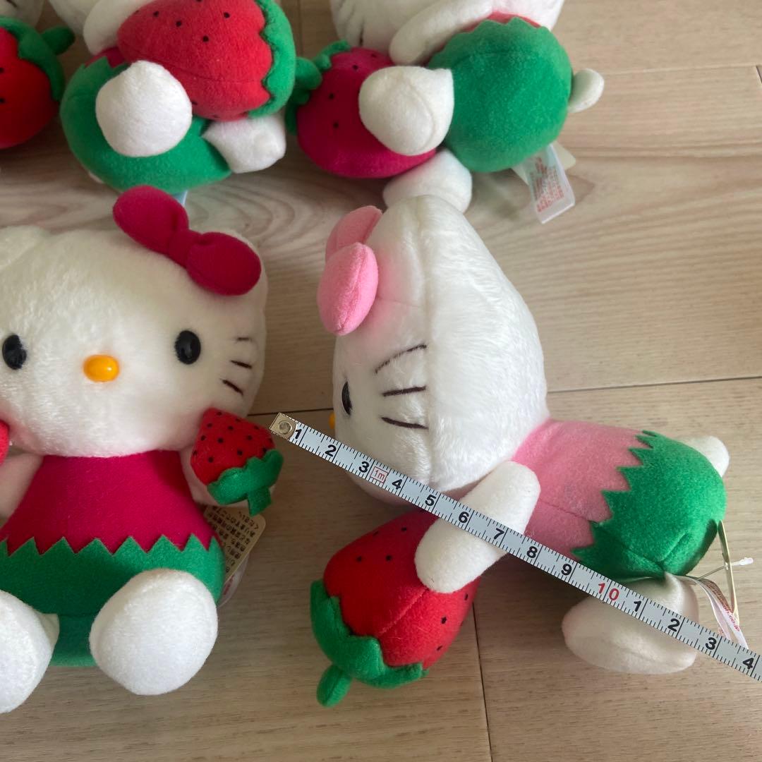 サンリオ　いちごキティ ぬいぐるみ　非売品　グッズ　平成レトロ　レア　まとめ売り