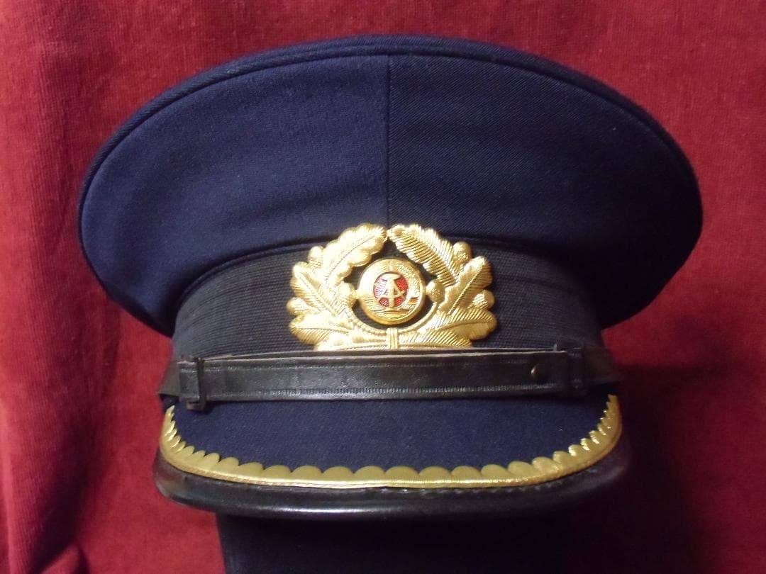ＮＶＡ東ドイツ軍/人民軍＊海軍＊将校/尉官制帽＊５７ｃｍ（実物）