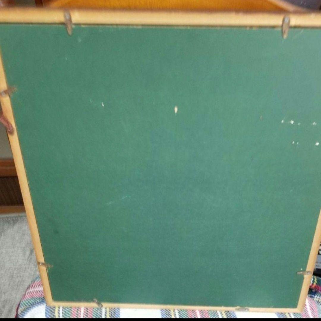 小川博「赤富士」日本画色紙 〇一水会会員 元新世紀会員 文部大臣賞