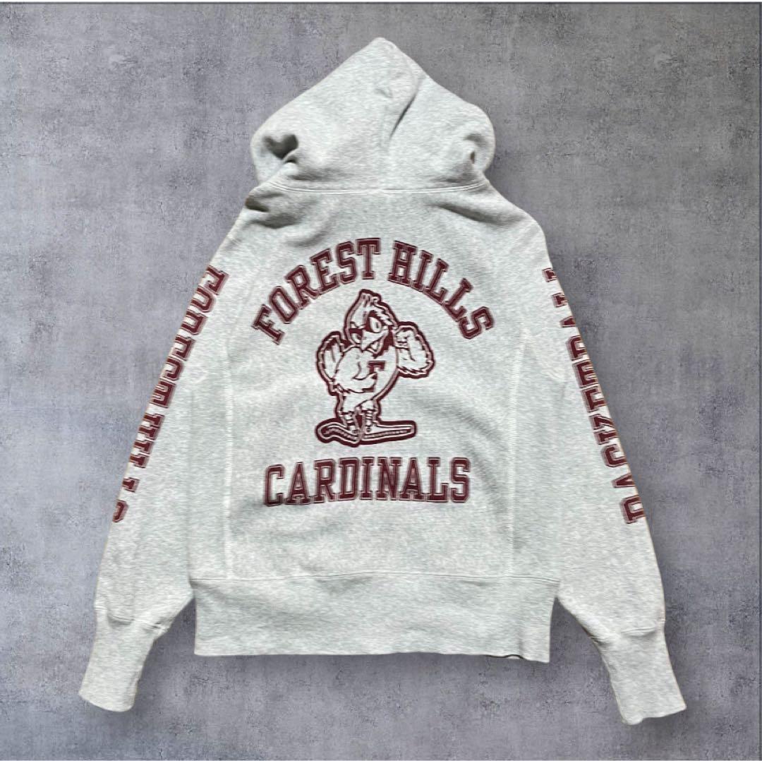 BUDDY別注Championリバースウィーブフルジップパーカー