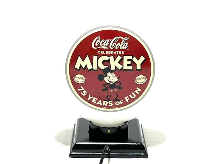 レア未使用 ミッキーマウス75周年 コカ・コーラ×ミッキー300個限定