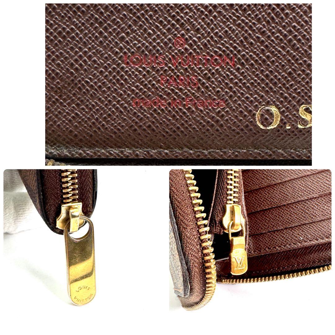 ルイヴィトン ダミエ ジッピーウォレットコンパクト長財布ラウンド