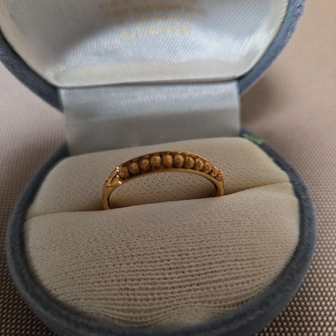18K 総量3g デザイン リング