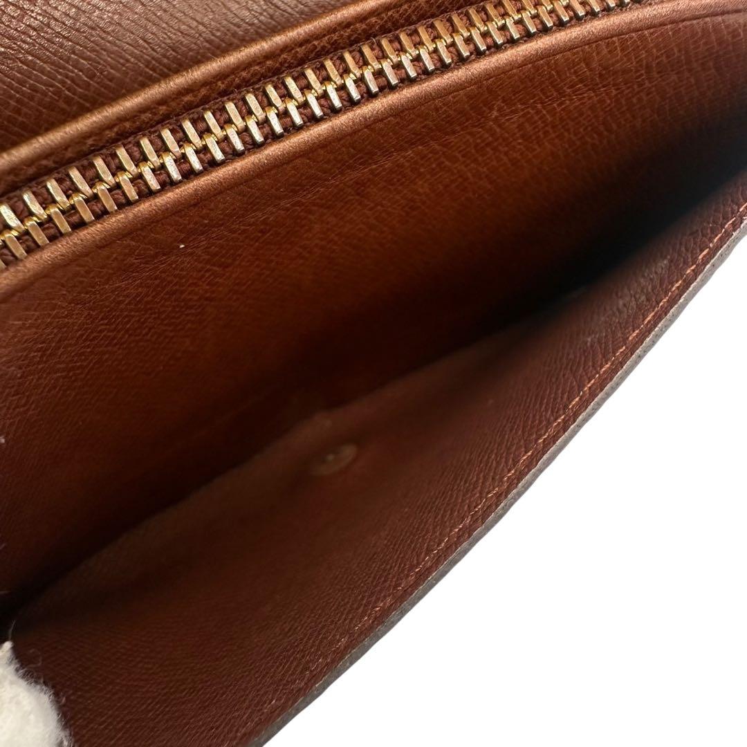 【極美品】ルイヴィトン モノグラム 二つ折り財布 トレゾール ヴィンテージ