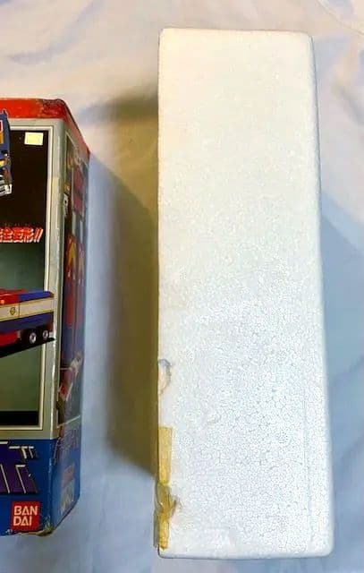 DXギャラクシーロボの箱とスチロフォームのみ ( 空箱 )