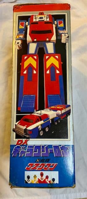 DXギャラクシーロボの箱とスチロフォームのみ ( 空箱 )