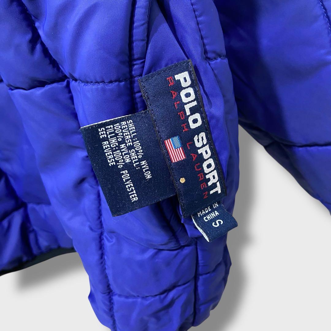 Cherry 90s☆POLOSPORT☆ラルフローレン☆リバーシブルパフ