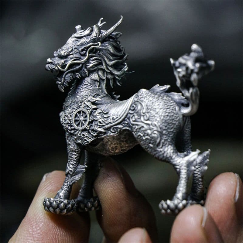 最 安 価格ホビー・楽器・アート - 麒麟 銅器 銅製品 鎮宅辟邪 開運