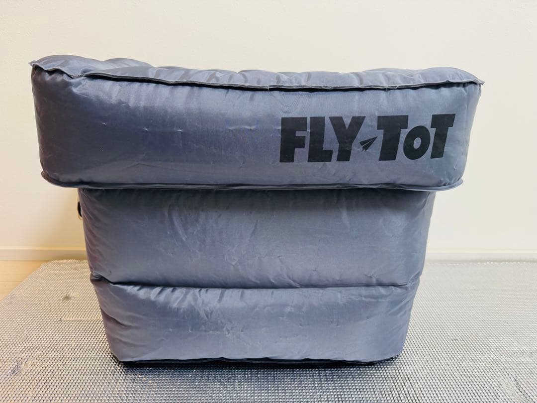 FLY-TOT エアフットレスト グレー FLYToT フライトット フットレスト