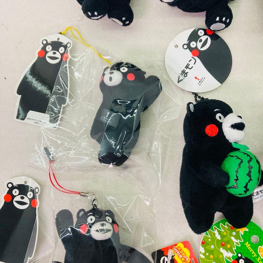【タグ付き★19点セット】くまモン　マスコットストラップ　ぬいぐるみ　ストラップ