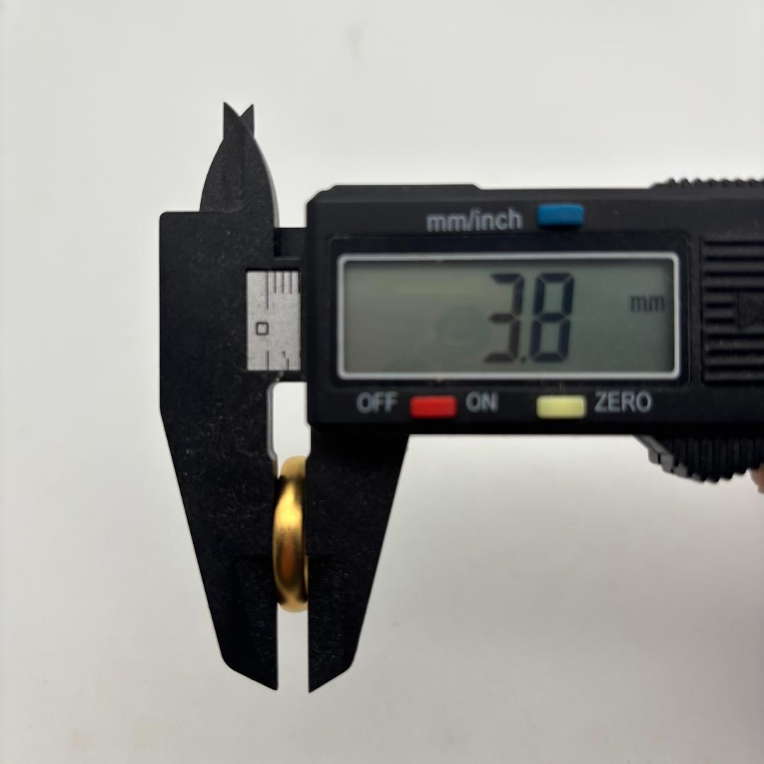 K18金ゴールド シンプルバンドリング 3.18g