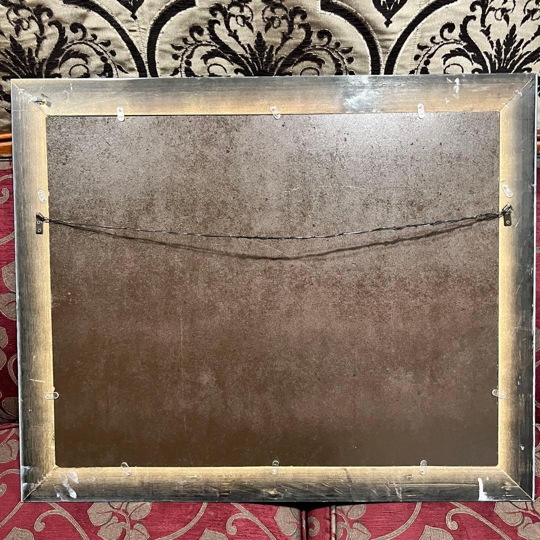 日本画　川本末夫　「晴日流紋」リトグラフ　エディッション84/150