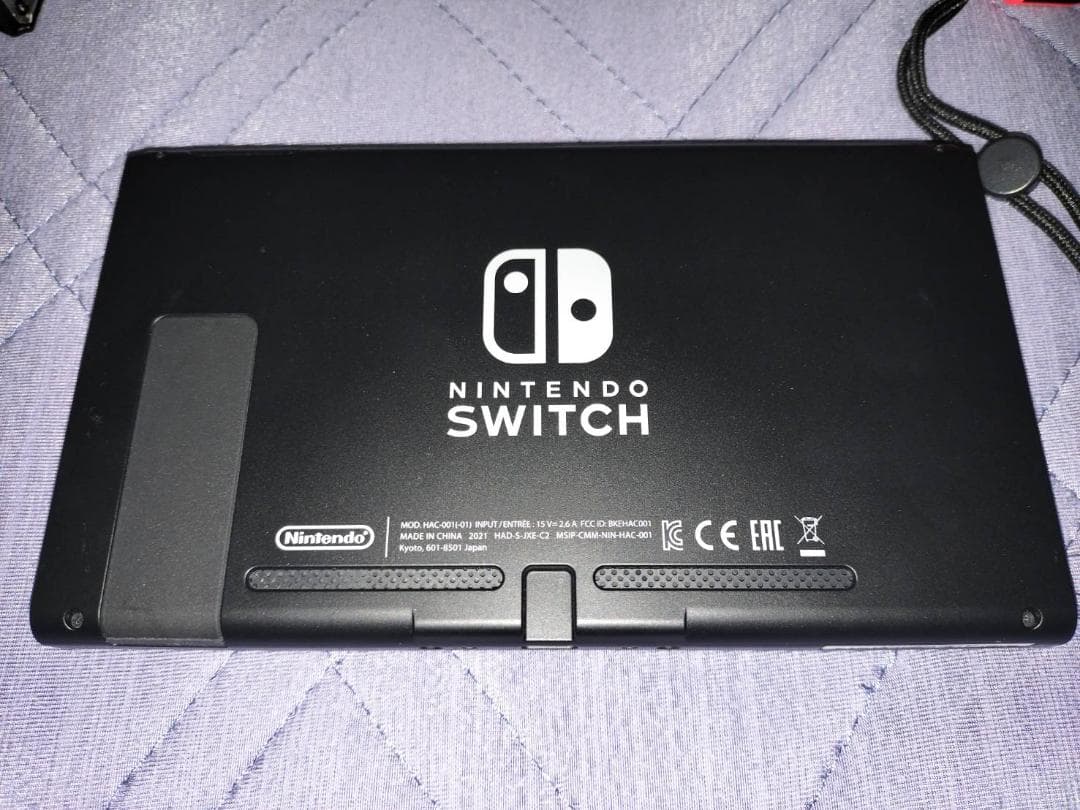 Nintendo Switch 本体 青 赤 箱無し 付属品完備