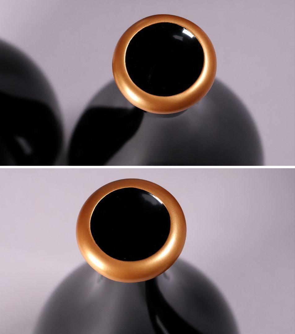 漆芸 輪島塗 久保田春光堂 三方台・瓶子一対 三宝 木製 仏具【MA497】