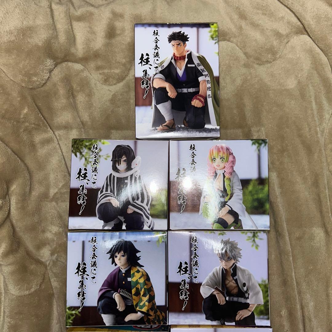 鬼滅の刃 ちょこのせ プレミアム フィギュア 柱合会議 9種