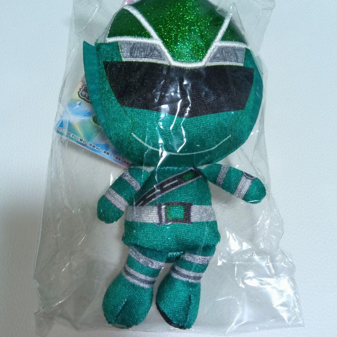 新條由芽【魔進戦隊キラメイジャー】速見瀬奈 キラメイグリーン ぬいぐるみ セット