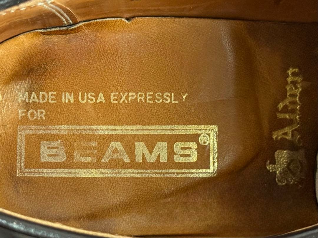 オールデン　コードバン　#1671　6.5D　バーガンディ　アバディーンラスト