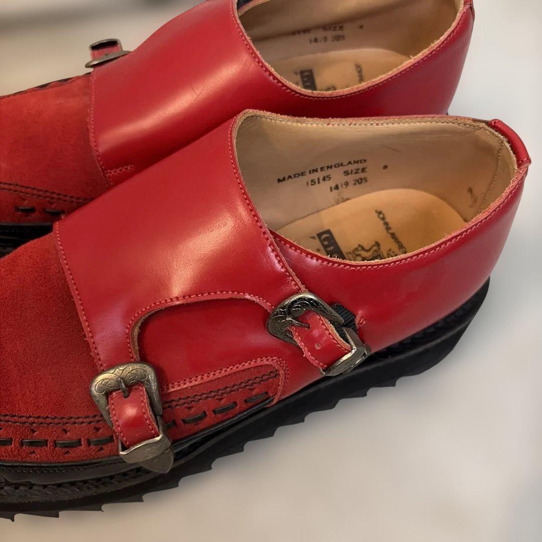 美品★JOHNLAWRENCESULLIVAN×eCox★ダブルモンク