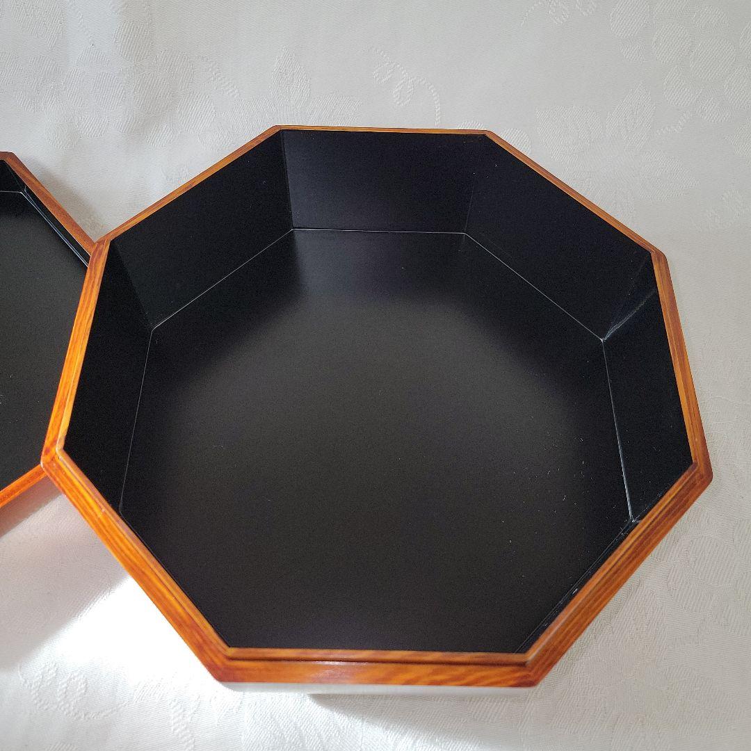 上杉満樹作 松摺漆唐松蒔絵 食籠