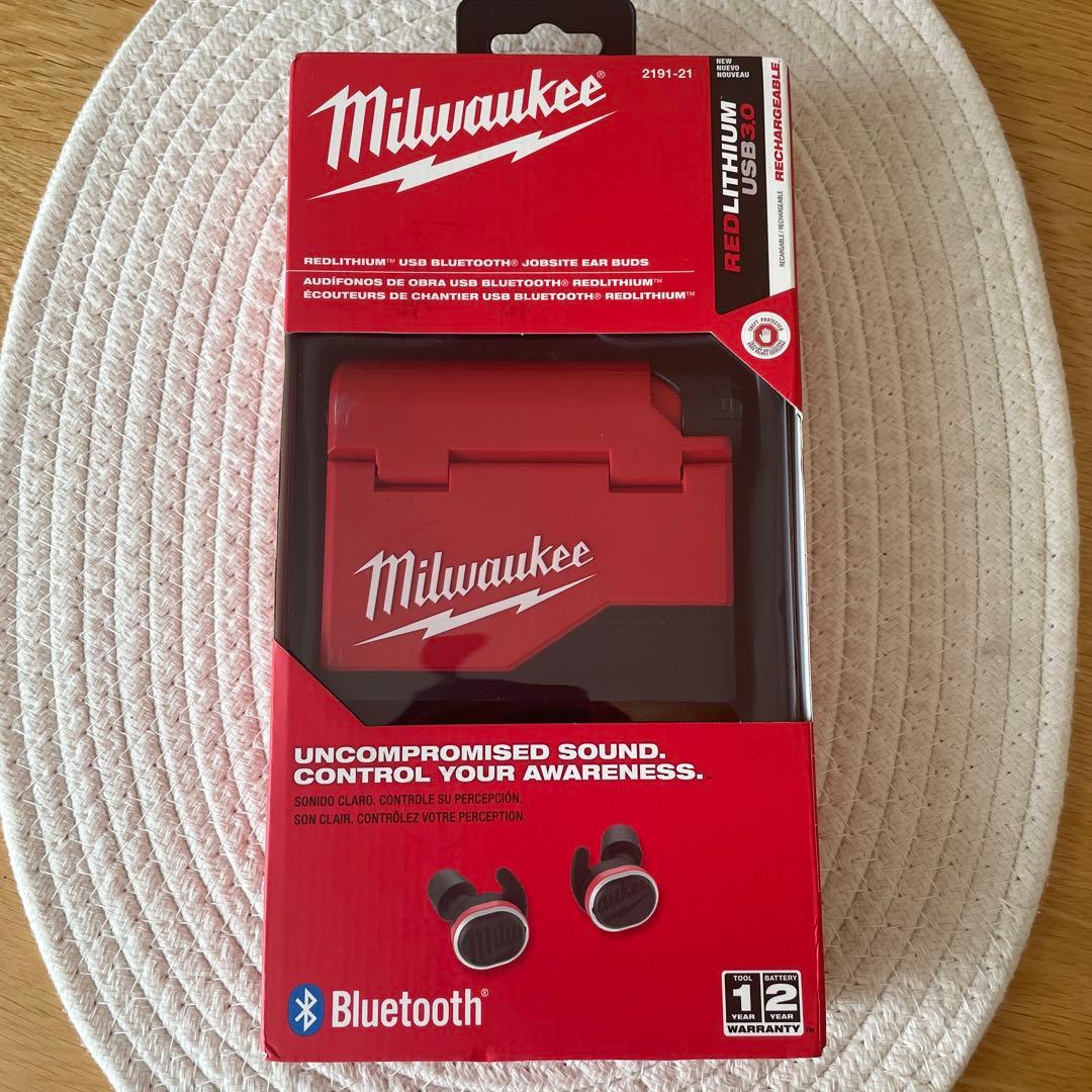 激レア！】ミルウォーキー Milwaukee ワイヤレスイヤホン イアフォン