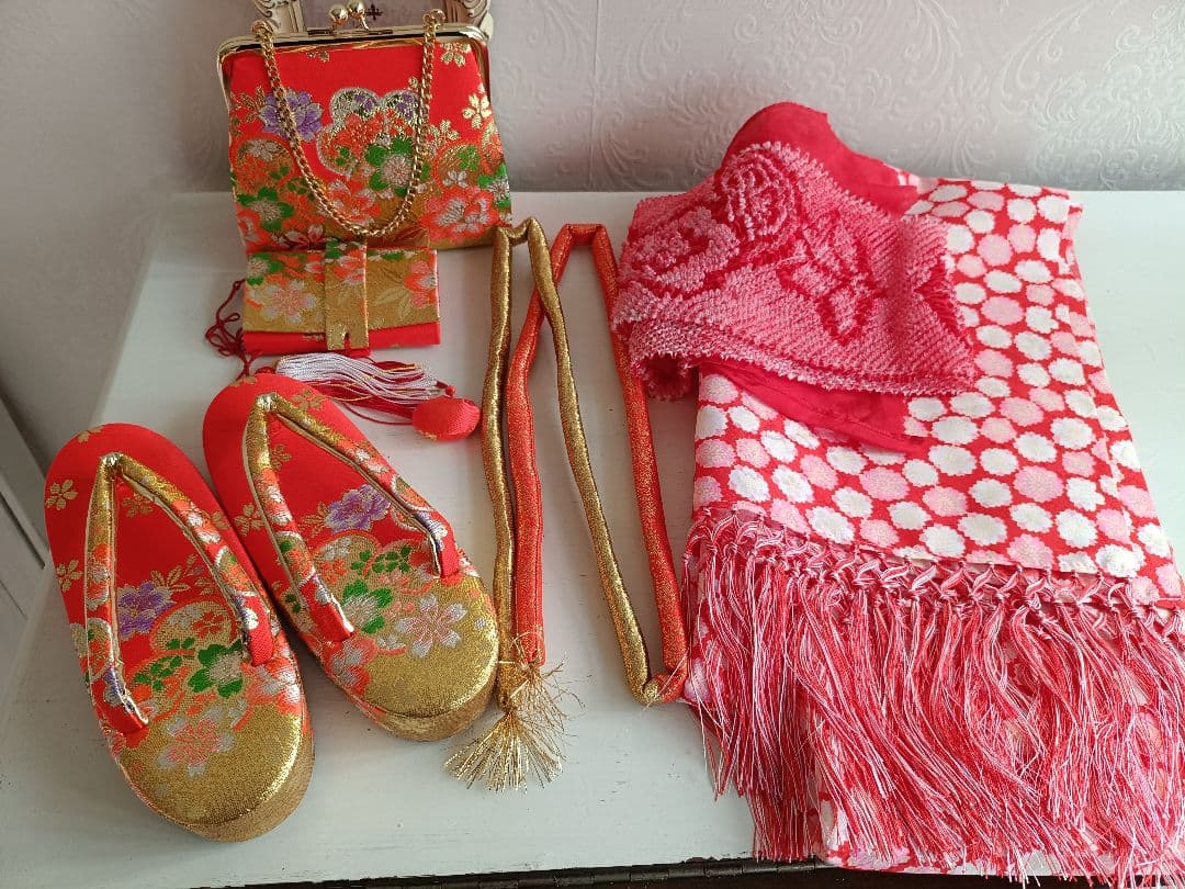 専用です☆新品☆式部浪漫着物と作り帯☆七五三フルセット
