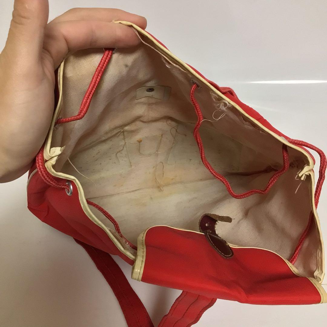 ジャイアントロボ 小学館 光プロ 赤いナイロンナップザック 女の子と