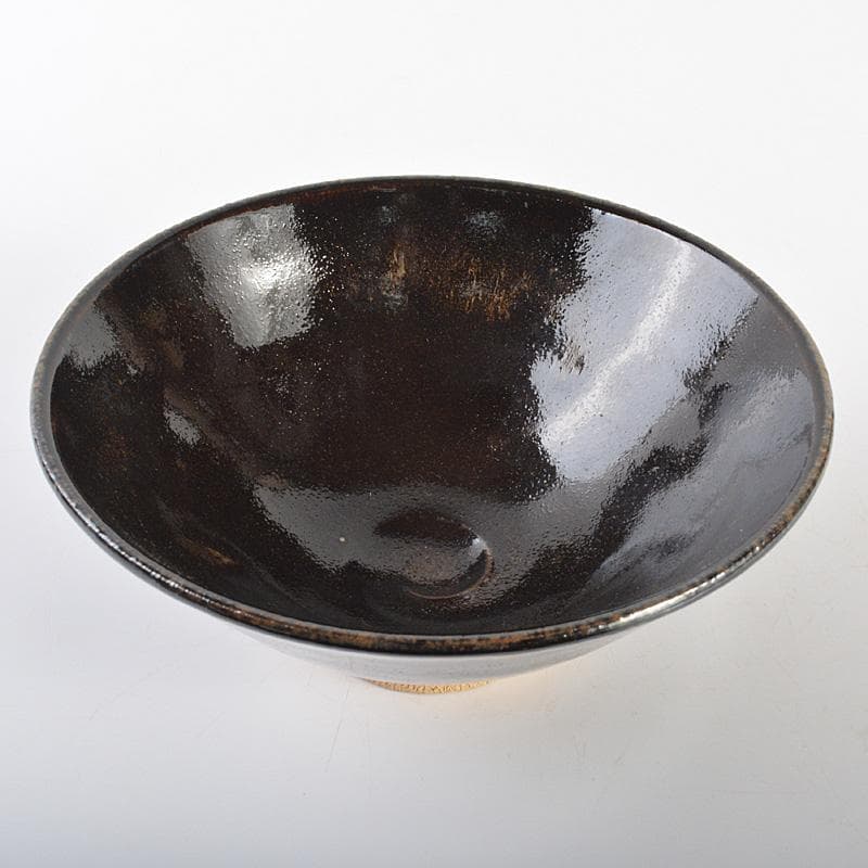 茶道具 人間国宝 加藤土師萌 黒唐津 茶碗 共布共箱 D R6899 - メルカリ