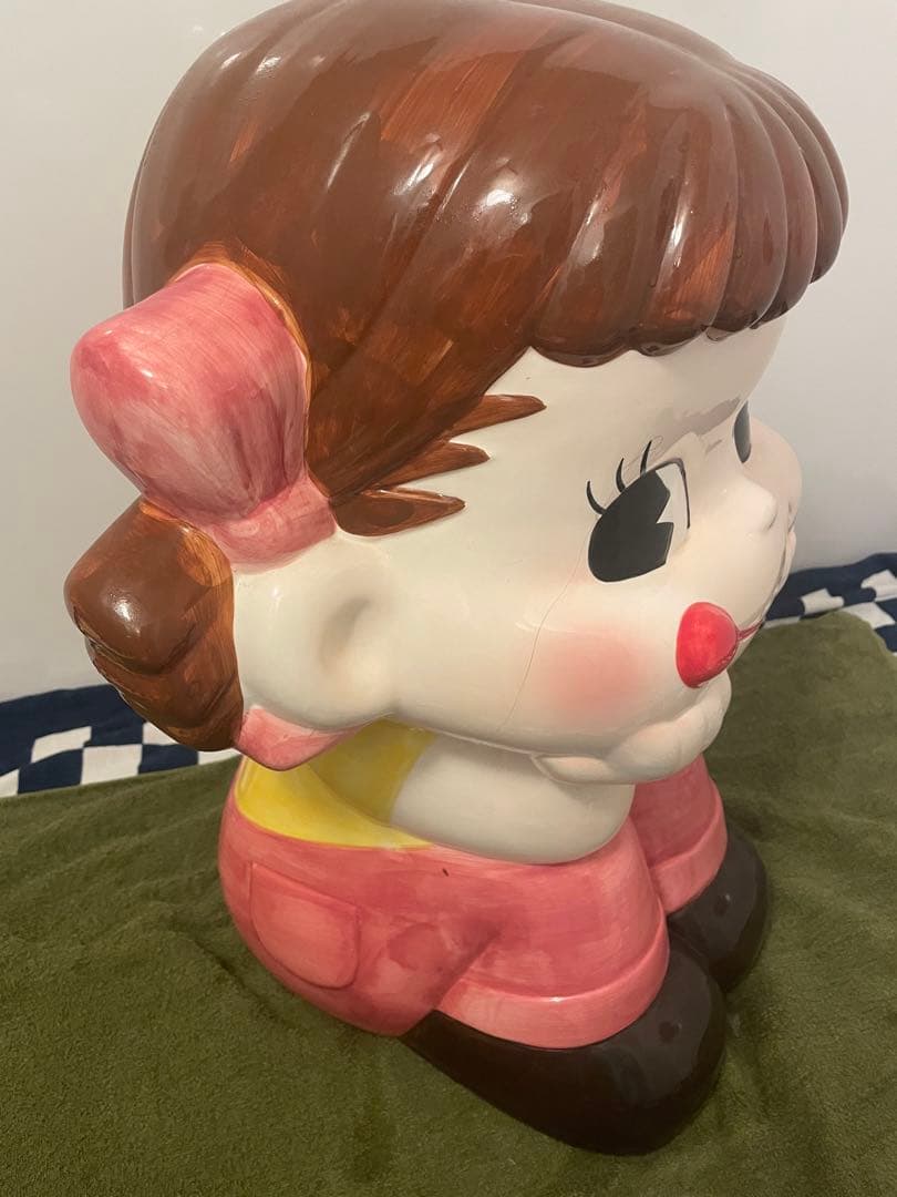 陶器　ペコちゃん　ビックペコちゃん　非売品