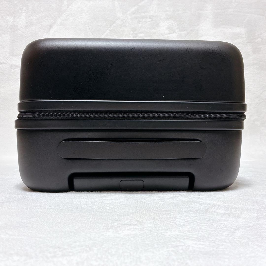 無印良品 スーツケース ブラック 4輪 ハードケース 36リットル 無印
