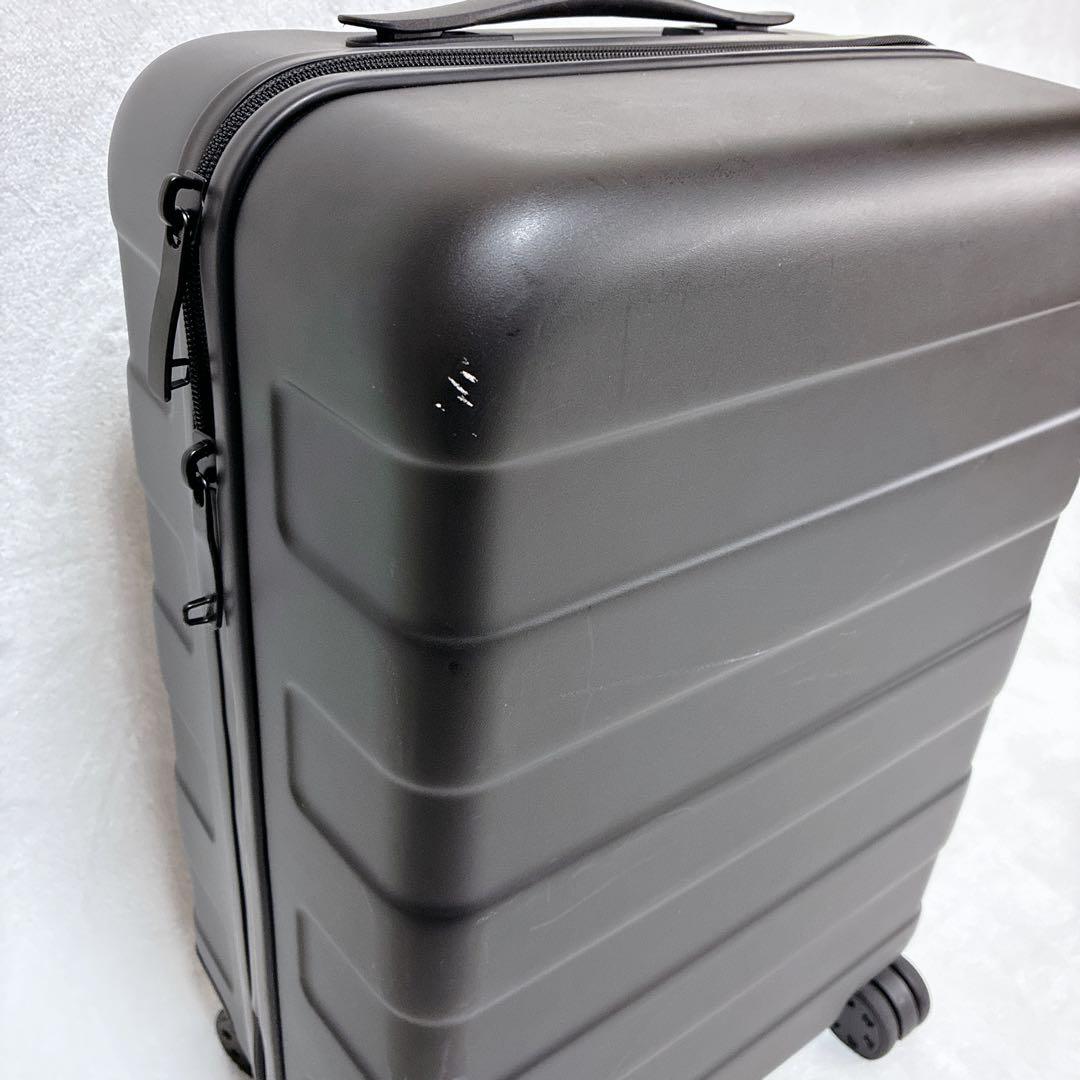 無印良品 スーツケース ブラック 4輪 ハードケース 36リットル 無印