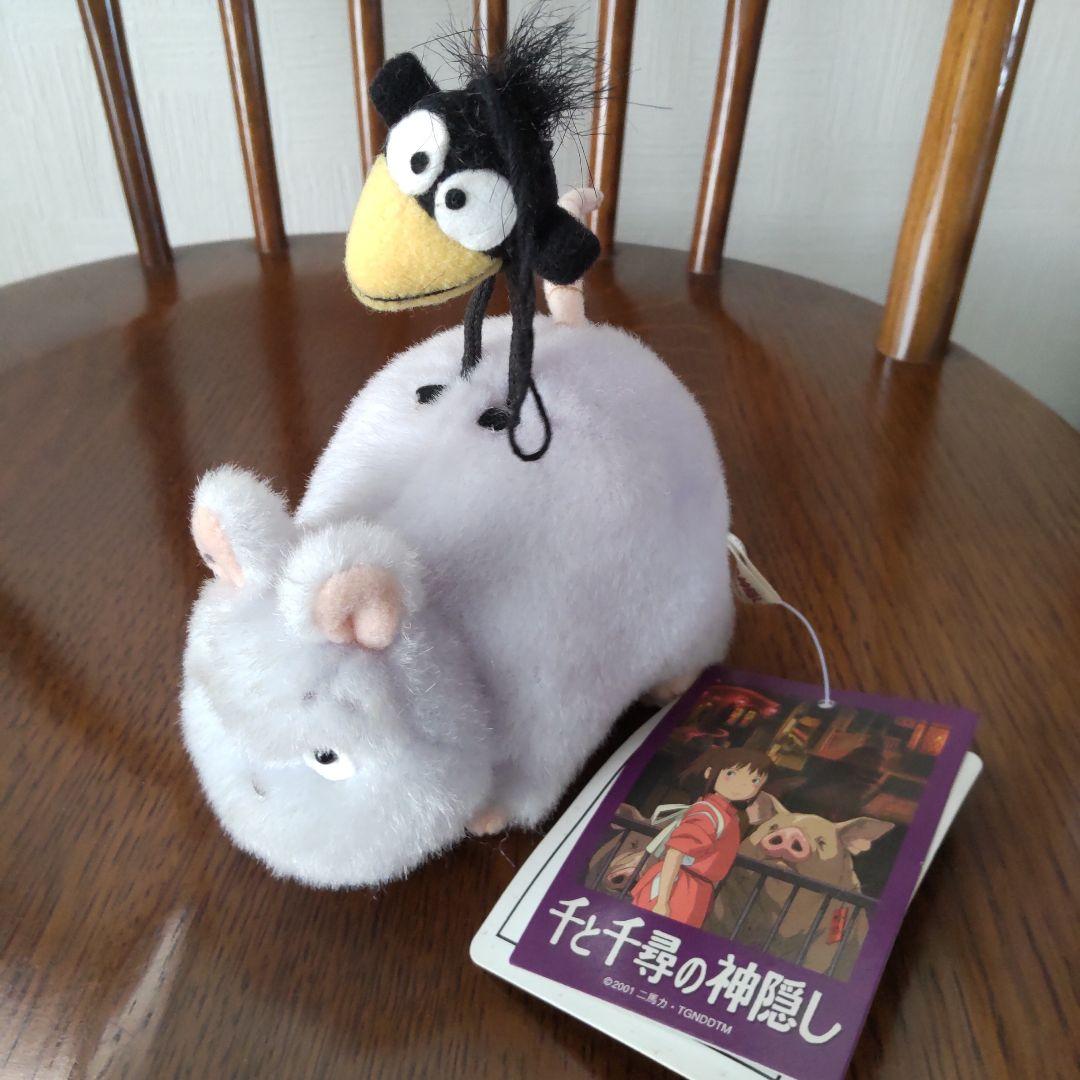 千と千尋の神隠し ぬいぐるみ 坊ネズミとハエドリ レトロ - メルカリ