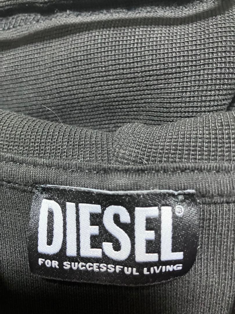 は*る様 DIESEL ブラック フルジップパーカー L